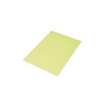Q-Connect Feint Ruled Board Back Memo Pad 160 Pages A4 Yellow (Pack of 10) KF01388 KF01388