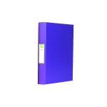 Q-Connect 25mm 2 Ring Binder Polypropylene A4 Purple (Pack of 10) KF01474 KF01474