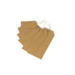 Strung Tag 70x35mm Buff (Pack of 1000) KF01596 KF01596