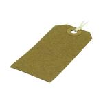 Strung Tag 82x41mm Buff (Pack of 1000) KF01597 KF01597