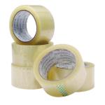 Q-Connect Polypropylene Packaging Tape 50mmx66m Clear (Pack of 6) KF01791 KF01791