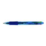 Q-Connect Retractable Ballpoint Pen 4 Colour (Pack of 10) KF01938 KF01938