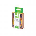 Q-Connect Rubber Bands Assorted Sizes Coloured 15g (Pack of 10) KF02032Q KF02032Q