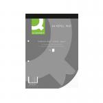 Q-Connect Narrow Feint Ruled Headbound Refill Pad 160 Pages A4 (Pack of 10) KF02229 KF02229