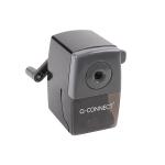 Q-Connect Desktop Pencil Sharpener Black (Autostop feature prevents over sharpening) KF02291 KF02291