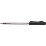 Q-Connect Stick Grip Ballpoint Pen Medium Black (Pack of 20) KF02457 KF02457