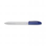 Q-Connect Grip Stick Ballpoint Pen Medium Blue (Pack of 20) KF02458 KF02458