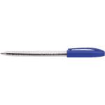 Q-Connect Grip Stick Ballpoint Pen Medium Blue (Pack of 20) KF02458 KF02458