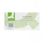 Q-Connect DL Envelopes Plain Wallet Self Seal 80gsm White (Pack of 20 x 50) KF02712 KF02712
