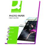 Q-Connect A4 White High Gloss Photo Paper 260gsm (Pack of 50) KF02772