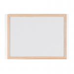 Q-Connect Wooden Frame Whiteboard 400x300mm KF03569 KF03569