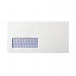 Q-Connect DL Envelope Window Self Seal 80gsm White (Pack of 250) KF07557 KF07557