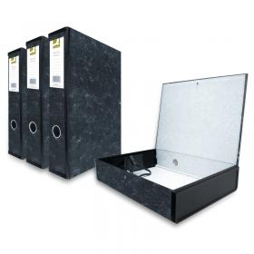 Q-Connect Box File Foolscap Cloud (Pack of 10) KF20012 KF20012