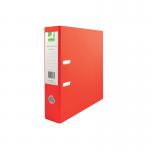 Q-Connect 70mm Lever Arch File Polypropylene A4 Red (Pack of 10) KF20021 KF20021