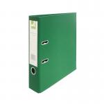 Q-Connect 70mm Lever Arch File Polypropylene A4 Green (Pack of 10) KF20022 KF20022