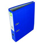 Q-Connect Lever Arch File Paperbacked Foolscap Blue (Pack of 10) KF20030 KF20030