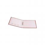 Q-Connect 2 Ring 25mm Paper Over Board Red A4 Binder (Pack of 10) KF20036 KF20036