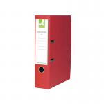 Q-Connect Lever Arch File Paperbacked A4 Red (Pack of 10) KF20041 KF20041