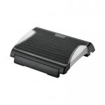 Q-Connect Anti-Slip Footrest Black/Silver KF20076 KF20076