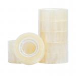 Q-Connect Adhesive Tape 24mm x 33m (Pack of 6) KF27014 KF27014