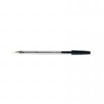 Q-Connect Ballpoint Pen Medium Black (Pack of 20) KF34042 KF34042