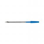 Q-Connect Ballpoint Pen Medium Blue (Pack of 20) KF34043 KF34043