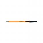 Q-Connect Ballpoint Pen Fine Black (Pack of 20) KF34046