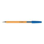 Q-Connect Ballpoint Pen Fine Blue (Pack of 20) KF34047