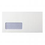 Q-Connect DL Envelopes Window Self Seal 80gsm White (Pack of 1000) KF3455 KF3455