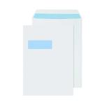 Q-Connect C4 Envelopes Window Self Seal 90gsm White (Pack of 250) 2907 KF3501