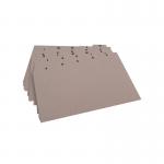 Q-Connect Guide Card 203x127mm A-Z Buff (Pack of 25) KF35209 KF35209
