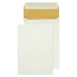 Q-Connect Padded Gusset Envelopes B4 353x250x50mm Peel and Seal White (Pack of 100) KF3532 KF3532