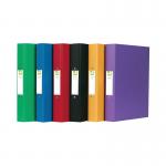 Q-Connect 25mm 2 Ring Binder Polypropylene A4 Assorted (Pack of 10) KF71446 KF71446