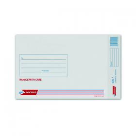 GoSecure Bubble Envelope Size 7 240x320mm White (Pack of 50) KF71451 KF71451