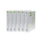 Q-Connect Presentation 25mm 2D Ring Binder A4 White (Pack of 6) KF72645 KF72645