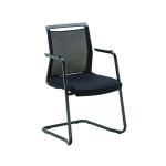 Jemini Stealth Visitor Chair Black KF80306 KF80306