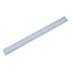 Plastic Shatter Resistant Ruler 45cm Clear 843800/1 LL91791