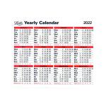 Letts Yearly Calendar 2022 22-TYC LTYC22