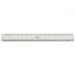 White 30cm Linex Flat Scale Ruler 1:1-500 (Comes with colour coded inserts for ease of use) LXH 433 LX09310