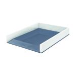 Leitz WOW Letter Tray Dual Colour White/Grey 53611001 LZ11358