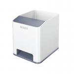 Leitz WOW Sound Booster Pen Holder White/Grey 53631001 LZ11366