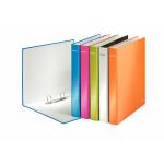 Leitz Wow 2 D-Ring Binder 25mm A4 Plus Assorted (Pack of 10) 42412099 LZ32919