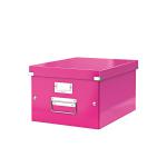 Leitz Click Store Medium Storage Box Pink 60440023 LZ39812