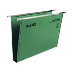 Leitz Ultimate Suspension File Foolscap Green (Pack of 50) 17450055 LZ51338