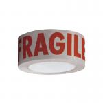50mmx50m Self Adhesive Paper Tape Printed Fragile SAP5050FR MA80072