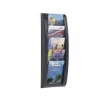Fast Paper Quick Fit System Wall Display 5 x A5 Black F406301 MF20364