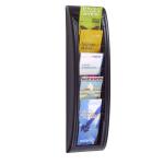 Fast Paper Quick Fit System Wall Display 5 x 1/3 A4 Black F406201 MF20370