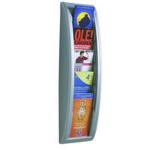 Fast Paper Quick Fit System Wall Display 5 x 1/3 A4 Silver 4062.35 MF23965