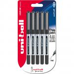 Uni-Ball UB-150 Eye Rollerball Pen Fine Black (Pack of 5) 153544322 MI06699