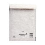Mail Lite Plus Bubble Lined Postal Bag Size D/1 180x260mm Oyster White (Pack of 100) MLPD/1 MQ23841